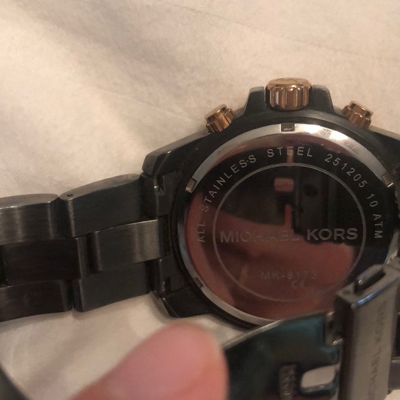 Men’s MK Stainless Steel Watch - Picture 2 of 3